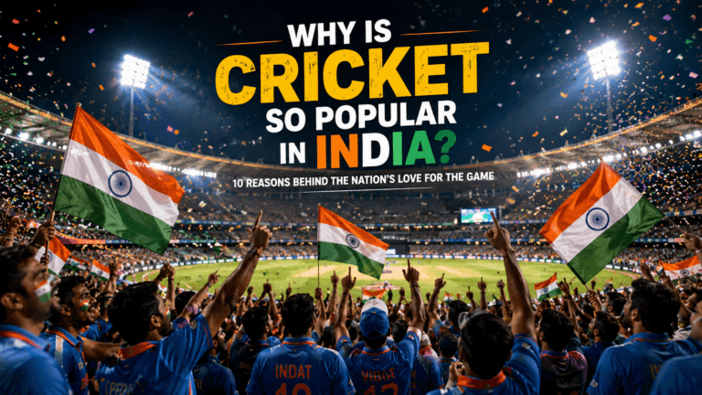 Why Is Cricket So Popular in India? 10 Reasons Explained (2026)