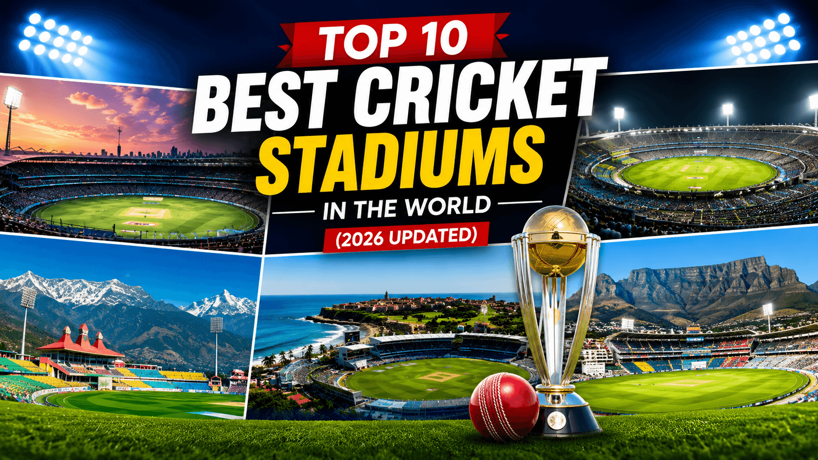 Best Cricket stadium