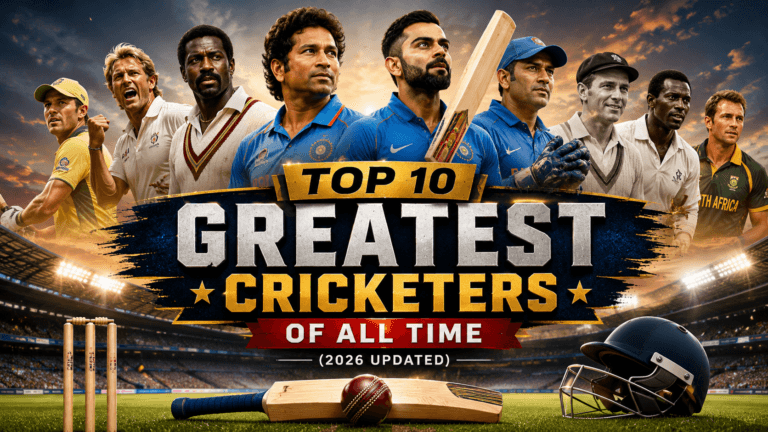 Top 10 Greatest Cricketers of All Time (2026 Updated)