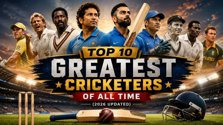 Top 10 Greatest Cricketers of All Time (2026 Updated)