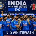 India vs Afghanistan 2026 ODI Series: India Complete a Dominant 3-0 Whitewash